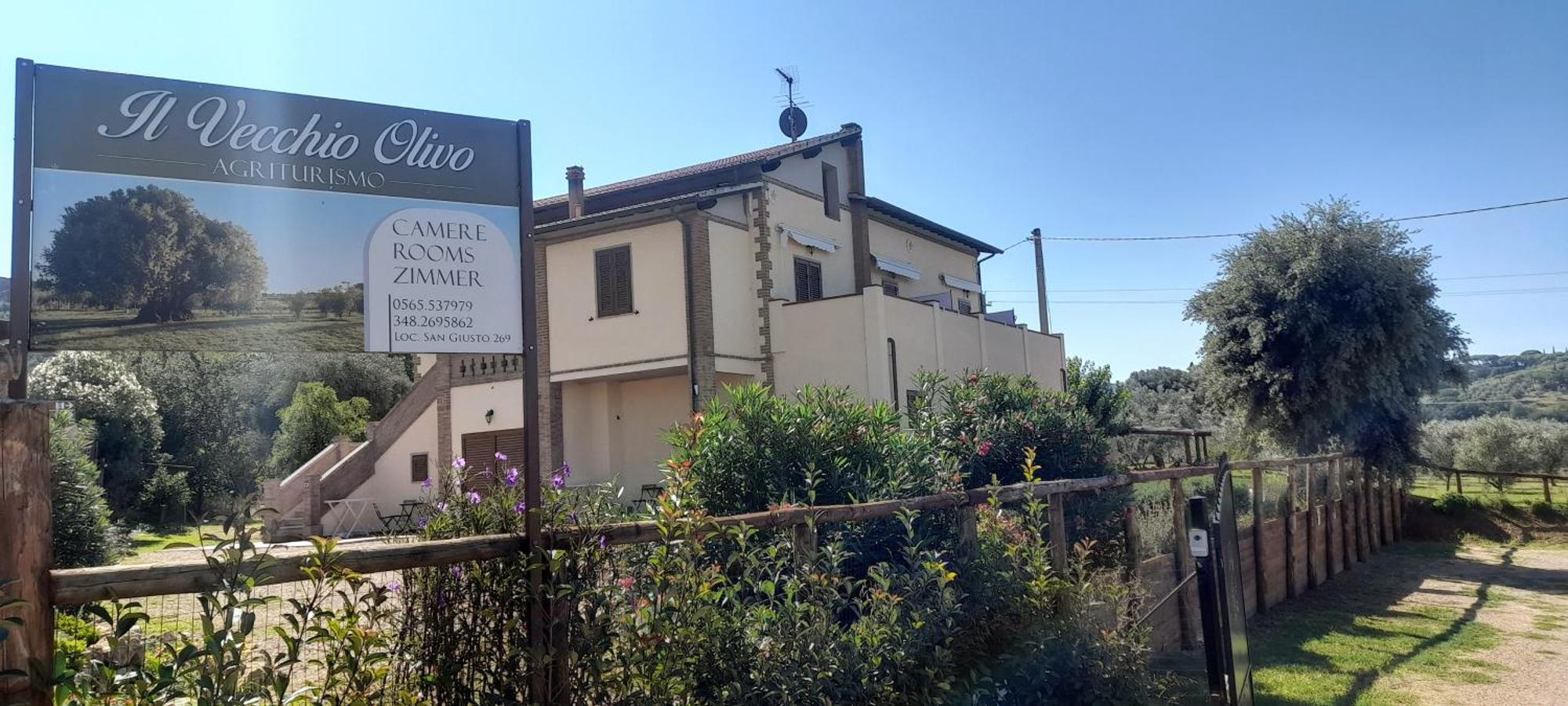 Agriturismo Il Vecchio Olivo Castagneto Carducci Eksteriør billede